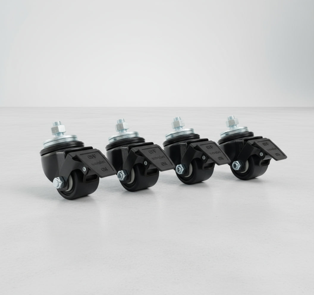 Roll with Ease: GSS Castor Wheels for Shelves and Workbenches